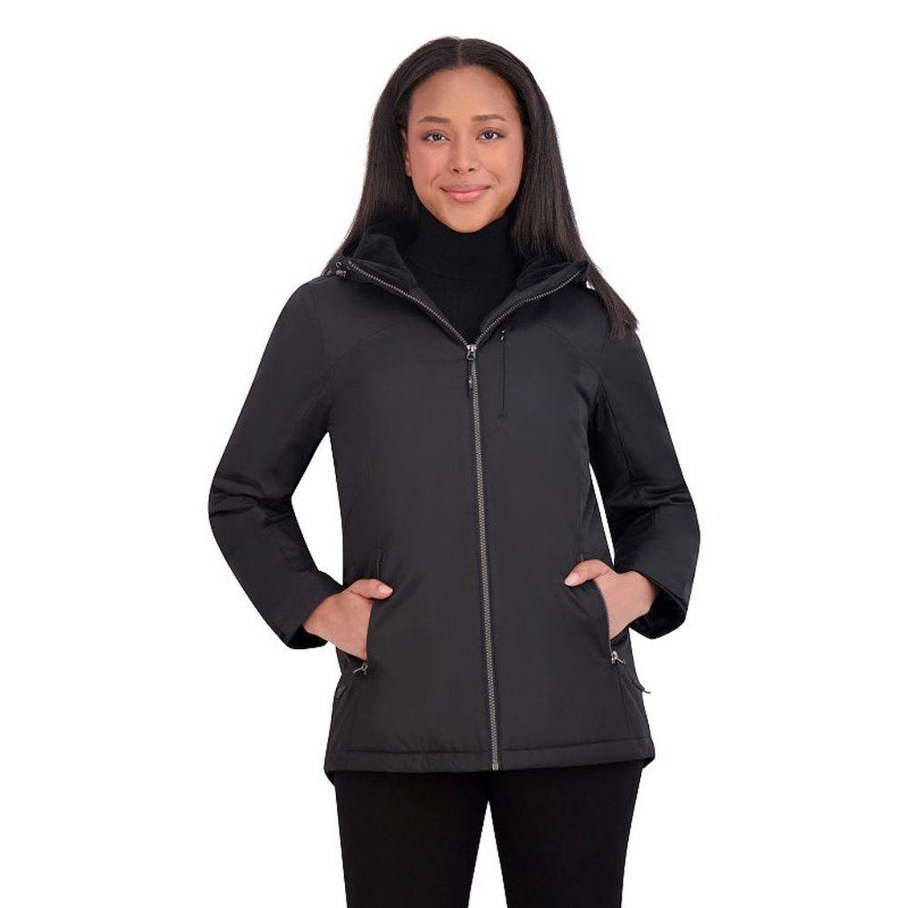 ZeroXposur Women's Scarlet Midweight Active Jacket, Black, Size M - NWT